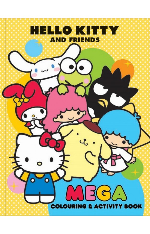 Hello Kitty and Friends - Mega Colouring Book